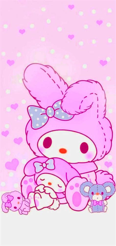 Background My Melody Wallpaper Enwallpaper