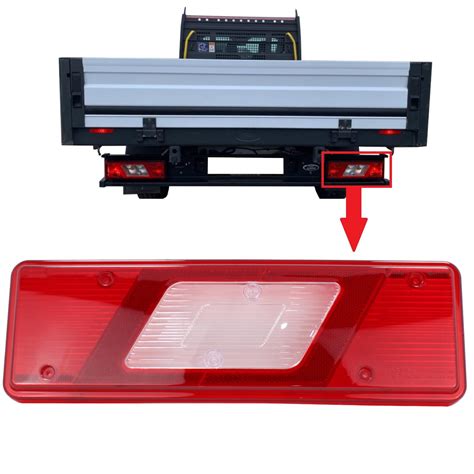 Biaren Rear Tail Light Lamp Lens Right For Ford Transit Mk8 Tipper Pick Up Chassis Cab 2014