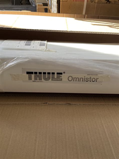 Thule Omnistor M Markise Wei Tuch Mystic Grey Inkl Zubeh R