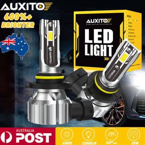 Auxito Led Headlight Globes Conversion Bulb Kit High Low Beam