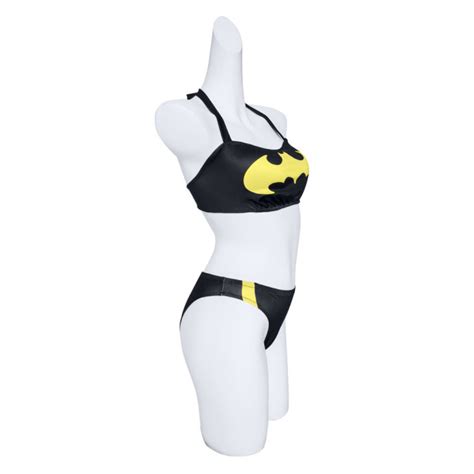 Sexy Batgirl Womens Bikini Swimsuit Cosplay Costume CosplayCostume