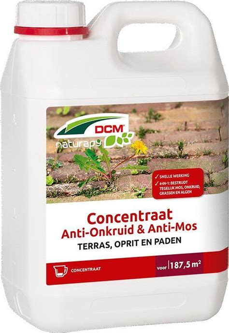 Dcm Naturapy Anti Onkruid Anti Mos Terras Oprit En Paden L Bol