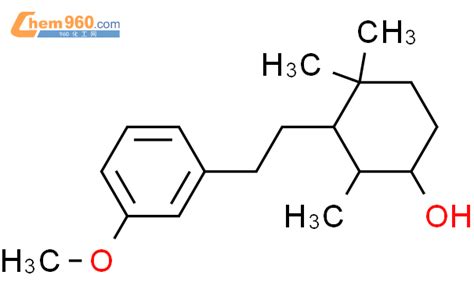 106037 04 1 Cyclohexanol 3 2 3 Methoxyphenyl Ethyl 2 4 4 Trimethyl