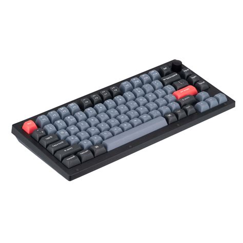 Keychron V Key Qmk Gateron G Pro Red Hot Swap Rgb Knob Frosted Black V C