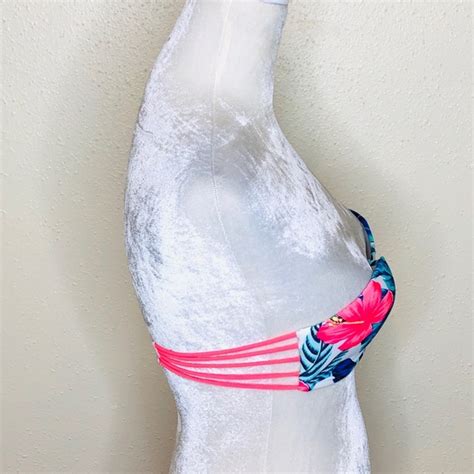 Xhilaration Swim Nwt Floral Print Padded Bikini Top Poshmark