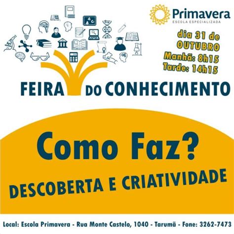 Feira Do Conhecimento Escola Especializada Primavera