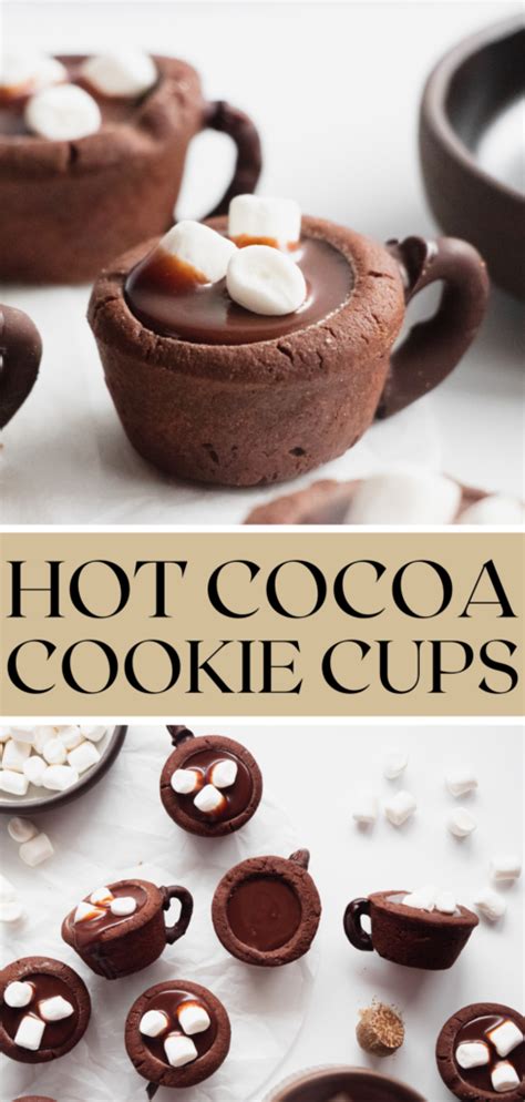 Hot Cocoa Cookie Cups Pretty Simple Sweet