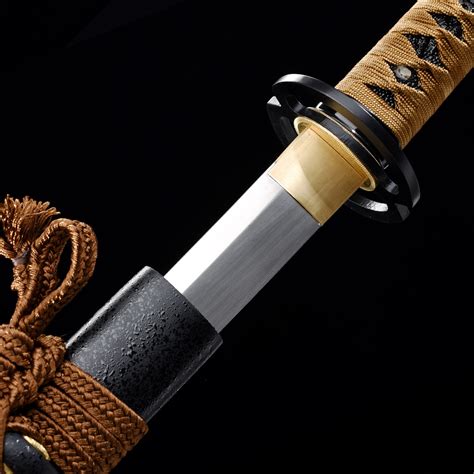 Combat Wakizashi Handmade High Manganese Steel Full Tang Real