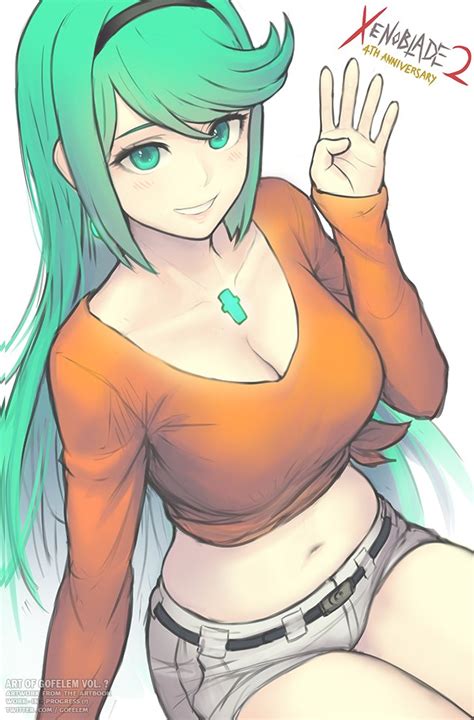 Pneuma Xenoblade Chronicles And More Drawn By Gofelem Danbooru