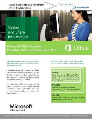 Fillable Online Mos Onenote Sharepoint Fax Email Print Pdffiller