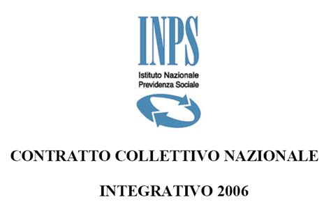 USB Pubblico Impiego INPS CONTRATTO COLLETTIVO NAZIONALE INTEGRATIVO