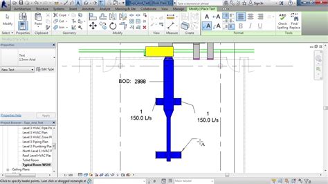 Learning Autodesk Revit MEP 134 Tags And Text YouTube