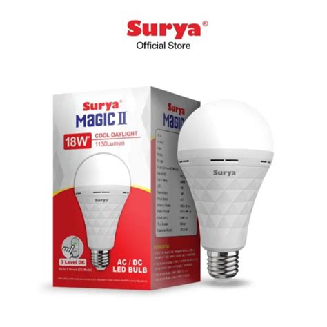 Jual Surya Lampu Led Emergency Magic W W W Arashi Ac Dc