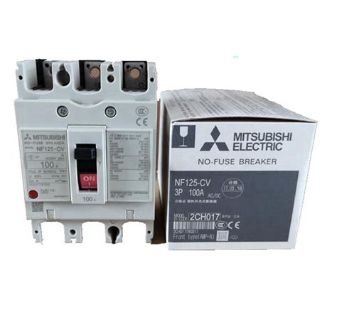 Mitsubishi Molded Case Circuit Breaker NF125 CVNF125 SV United