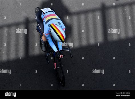 Belgian Xaydee Van Sinaey Pictured In Action During The Junior Women