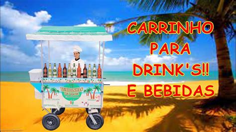 Carrinho Para Drink S E Bebidas Youtube