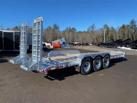 2024 N N Trailers 7x22 3 Galvanized 22 5K Lowpro Equipment Trailer W HD