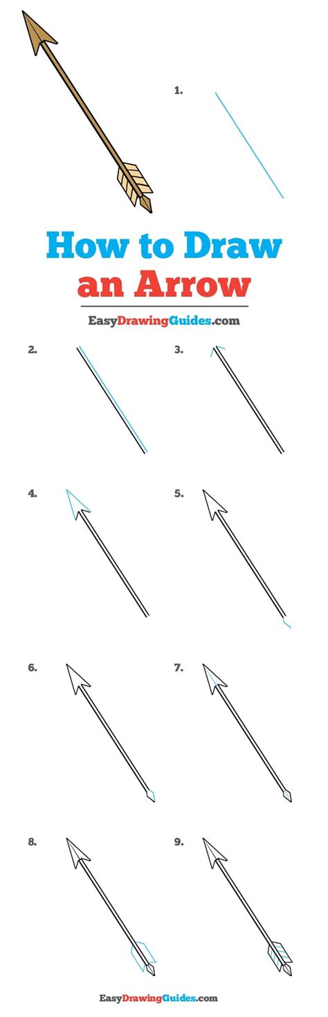 How To Draw An Arrow Really Easy Drawing Tutorial