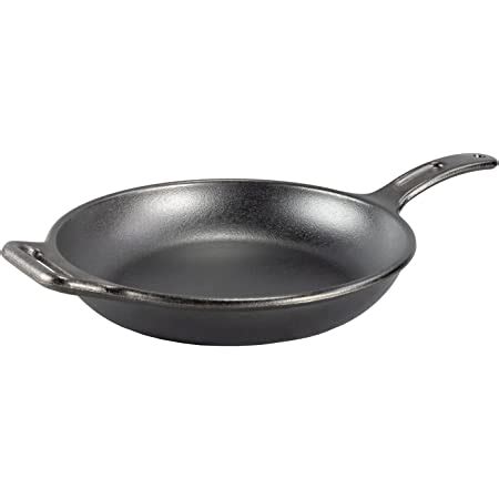 Lodge 30 48 Cm 12 Inch Pre Seasoned Cast Iron Round Skillet Frying