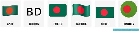 🇧🇩 Flag of Bangladesh emoji