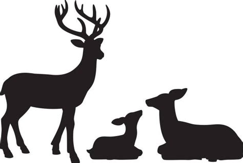 Fawn Deer Clipart Silhouette