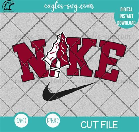 Nike Florida State Seminoles Logo SVG PNG Cricut Silhouette Cut File