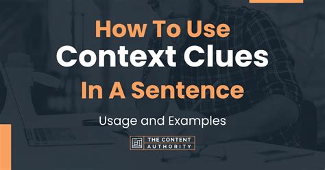 How To Use Context Clues In A Sentence Usage And Examples