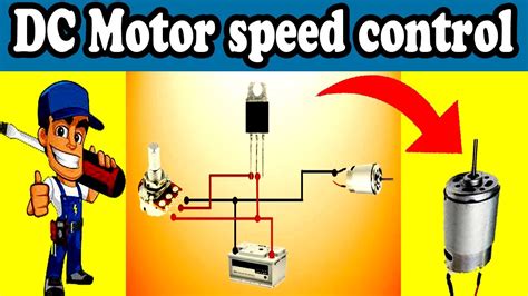 How To Make Simple Dc Motor Speed Control Circuit Diagram Electronic