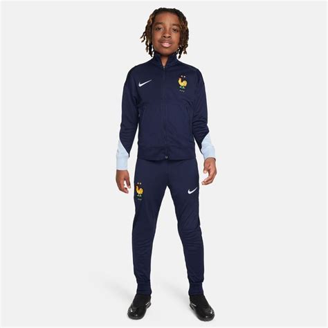 France Surv Tement Dri Fit Strike Euro Bleu Bleu Enfant