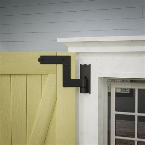 Renovators Supply Shutter Lift Off Pintle Hinges 6 1 2 Black Wrought