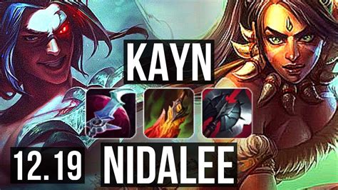 KAYN Vs NIDALEE JNG Legendary 16 3 13 900K Mastery 300 Games