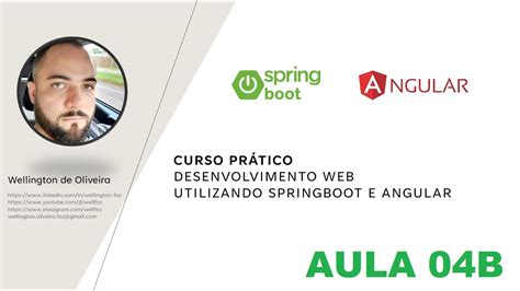 Curso Spring Boot E Angular B Jpql M Todos Autom Ticos E