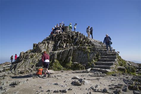 Top Of Mountain In Snowdon Free Stock Photo - Public Domain Pictures