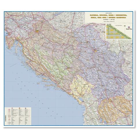 Western Balkan road map | Magic Map