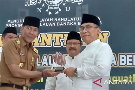 Pj Gubernur Babel Apresiasi Nu Atas Kontribusi Dalam Menjaga Pancasila