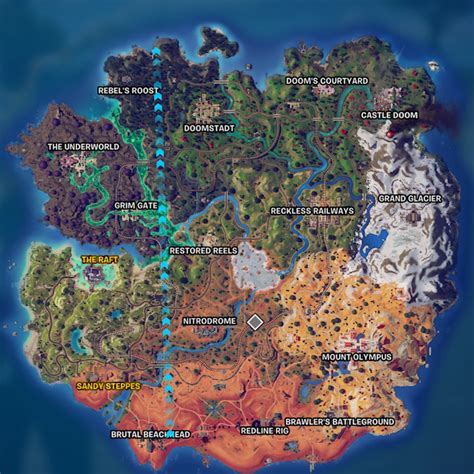 Fortnite Chapter 5 Season 4 Map