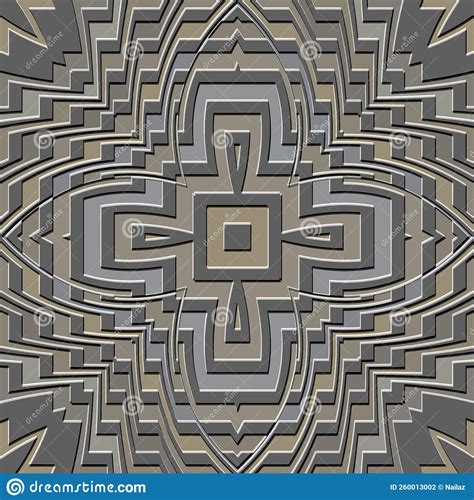 Zigzag D Seamless Pattern Textured Zig Zag Emboss Background Repeat