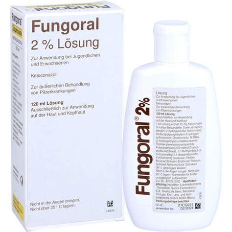Fungoral 2% Lösung (120 ml) ab 13,04€ online kaufen