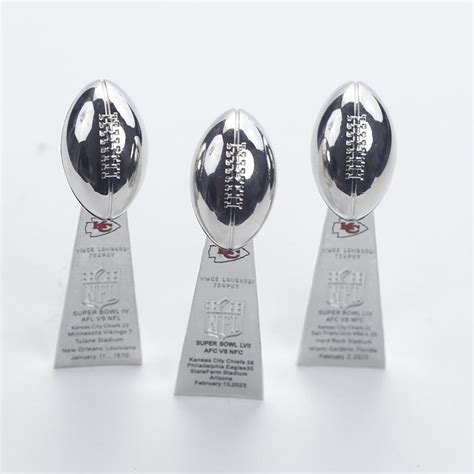 Kansas Chiefs Super Bowl Trophy Team Logo - RingGlory