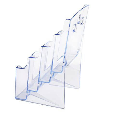 Yobest Pvc Transparent Plastic Retail Store Rack Supermarket Shelves