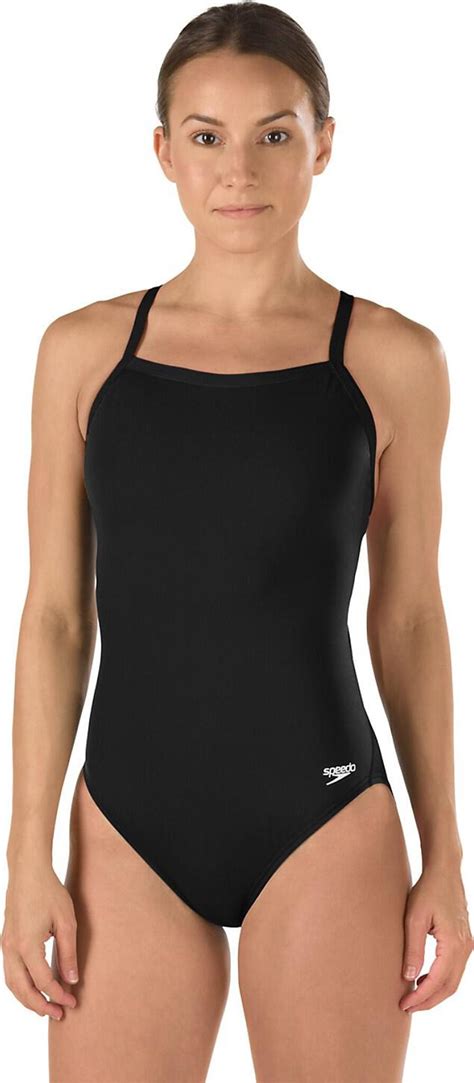 Speedo Solid Flyback Training Suit Womens Altitude Sports