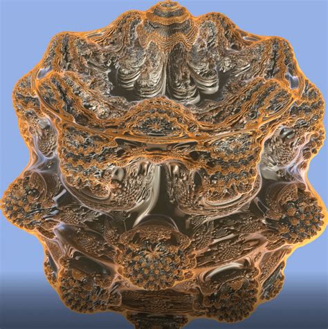 Two Frames Of An Animated Mandelbulb On Proceduray Considering N