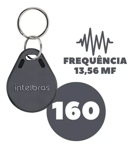 Tag Aprox Chaveiro Rfid 13 56mhz Th1000mf Intelbras 160 Pcs