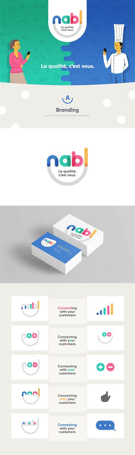 Nabl - Branding, illustration & webdesign on Behance