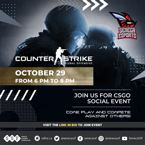 Counter Strike Global Offensive Csgo Social Event Seneca Student