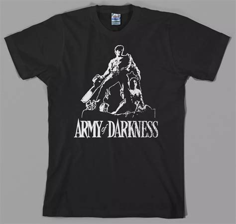 Army Of Darkness T Shirt Evil Dead Hail To The King Groovy Horror Bruce Campbellchristmas T