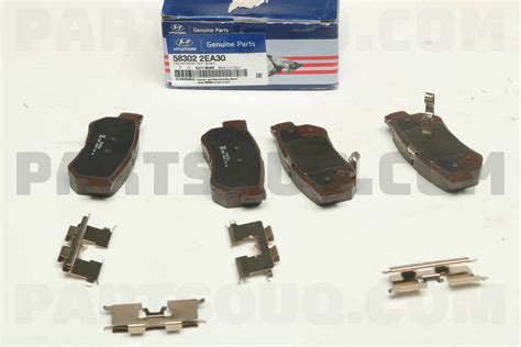 PAD KIT RR DISC BRAKE BR1002 Hyundai KIA Parts PartSouq