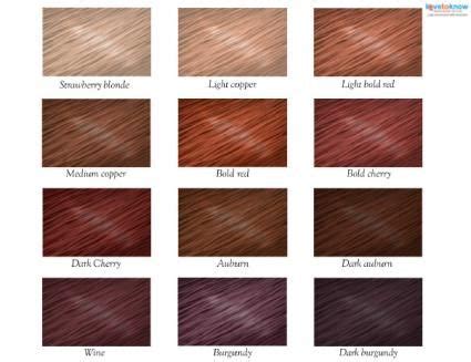 Auburn Hair Color Chart - Best Hairstyles Step By Step Pro Apk