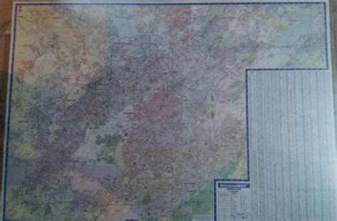 Birmingham AL Laminated Wall Map | #1887833749