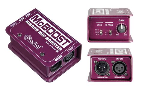 Radial Now Shipping Mcboost Discrete Class A Dual Fet Signal